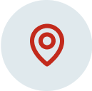 Icône de localisation symbolisant le ciblage géographique Myseety